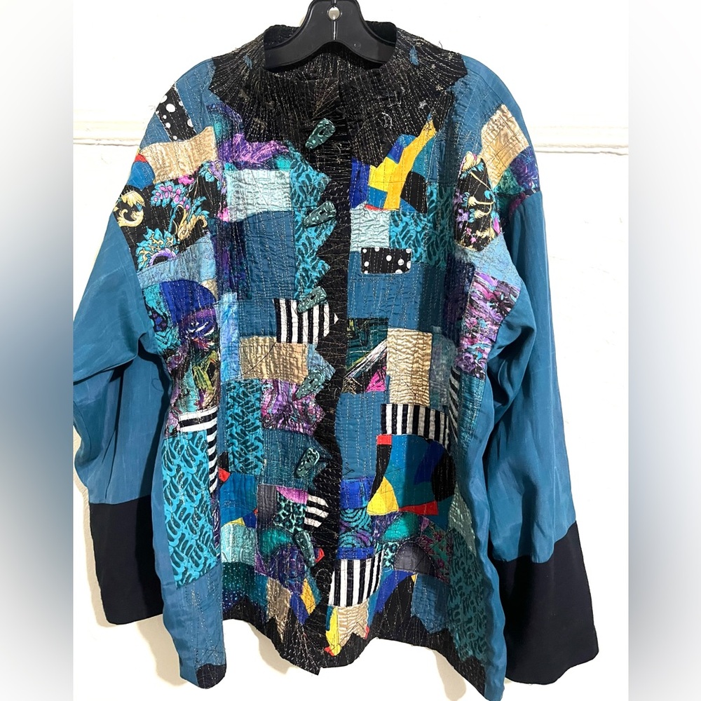 Colorful Interchangeable Patchwork Women's Top - image 5